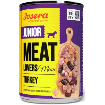 Suņu barība JOSERA Meat Lovers Junior Menu Indyk 4