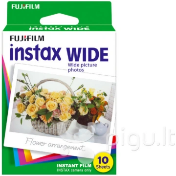 Fujifilm Fotoplokštelės Instax WIDE 10vnt