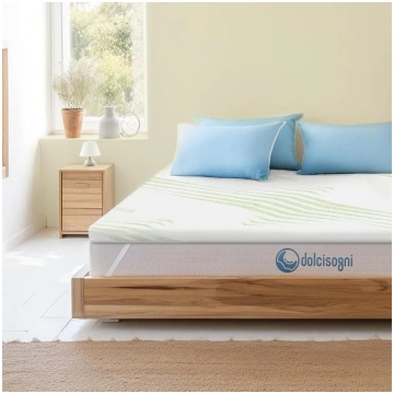 Topper Memory Foam gultas un slēpējs stingrība Mat