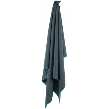 Lifeventure Recycled SoftFibre Trek Towel Grey Lar