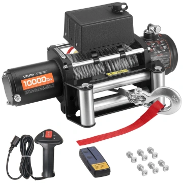VEVOR elektriskā vinča, 4500 kg, 12V DC, 8.3 mm x