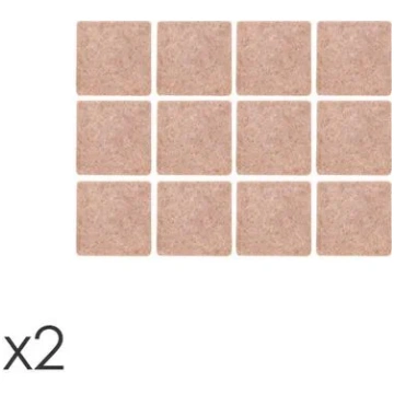TESCOMA Feltrini Adesivi 30X30 Mm 24 Pezzi Presto 