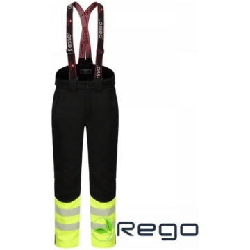 Pesso Hi-Vis ziemas puskombinezons Barnabi, navy/y