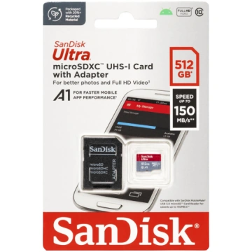 microSD atmiņas kartes, SANDISK, SanDisk ULTRA mic