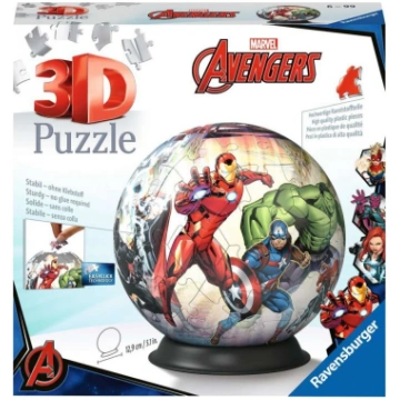 Puzle 72 elementi 3D bumba Marvel Avengers Ravensb