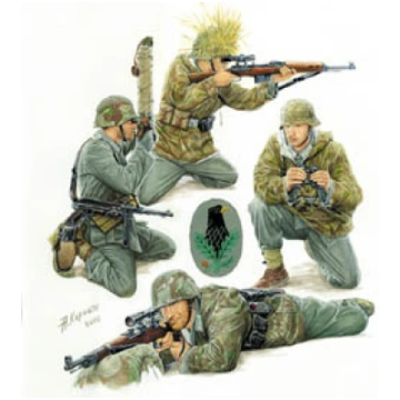 German sniper team Zvezda