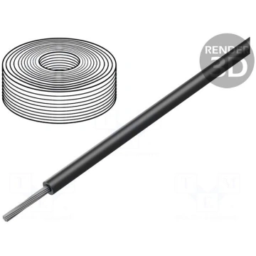 Wire | SiFF | 1x10mm2 | stranded | Cu | silicone |