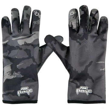 Cimdi Fox Rage Thermal Camo Gloves