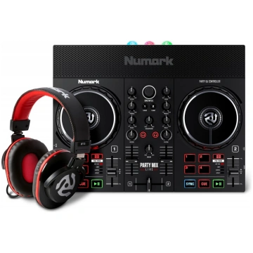 Numark Party Mix Live HF175 Bundle DJ kontrollesri