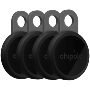 Chipolo LOOP Black 4-Pack
