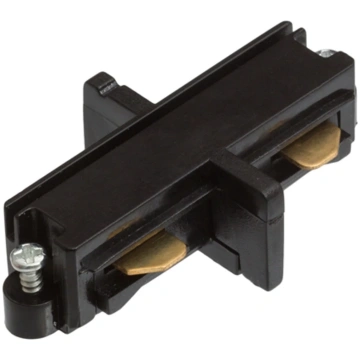 STRAIGHT JOINT FOR 1-CIRCUIT TRACK - black