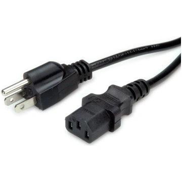 Value Power Cable, NEMA-5 - IEC C13 Conncector, US