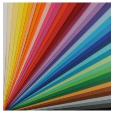 Krāsains kartons A4/270g, dažādās krāsas