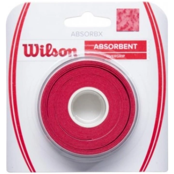 WILSON ABSORBX OVERGRIP 3 PK Red WR8446501001