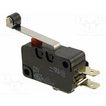 Microswitch SNAP ACTION; SPST-NC; ON-(ON); D3V; IP
