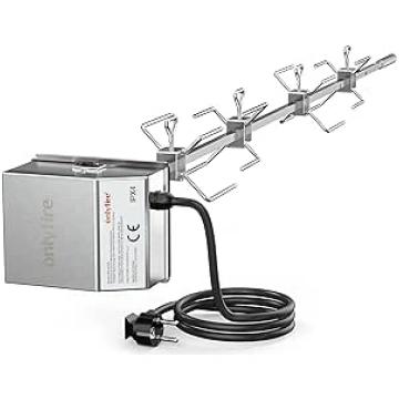 Onlyfire Edelstahl Grillspieß Set geeignet für die