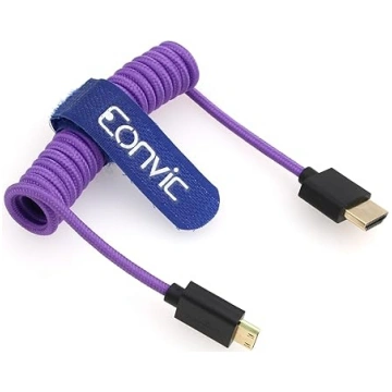 Eonvic 2.1 8K HDMI-mikro HDMI kabelis, ātrdarbīgs,