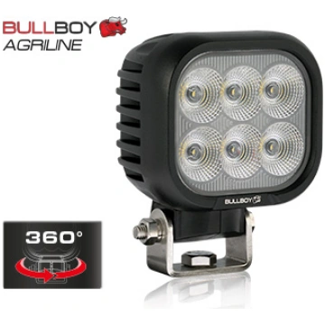 DARBA GAISMEKLIS BULLBOY AGRILINE 6x 15W, 5000K, 4