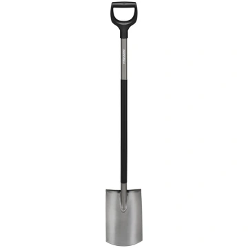 Fiskars ERGONOMIC ROUNDED SPADE GREY 6411501311740