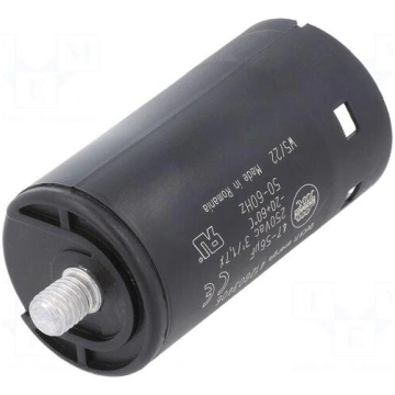 Capacitor: electrolytic | 50uF | 250VAC | Ø36.5x68