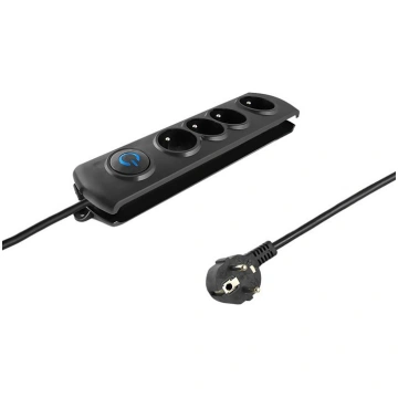 Qoltec 50104 surge protector 4 AC outlet(s) 230 V 