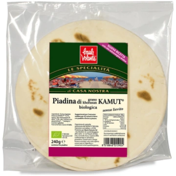 Piadina di grano khorasan KAMUT senza lievito 240g