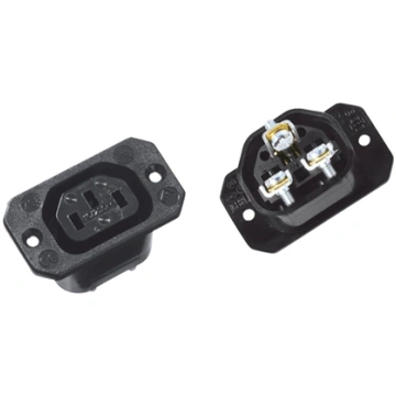Bachmann IEC320 C13 socket outlet, with screw conn