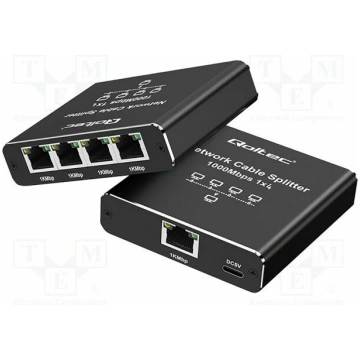 Switch Ethernet; RJ45 socket x5,USB C socket; PnP;