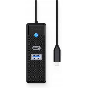 HUB USB Orico PWCUR-C3 3-portowy 1x USB-A 3.0 1x U