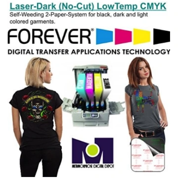 Transfera papīrs tumšiem audumiem FOREVER Laser-Da