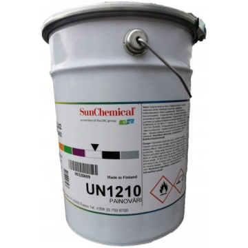590. series 35000 Process red solvent ink Sun Chem