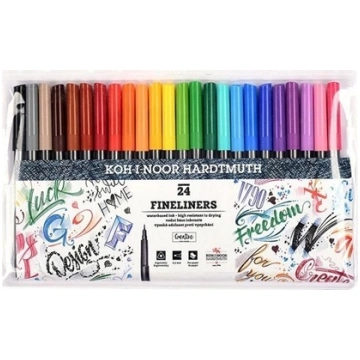 Koh I Noor Cienkopisy 24 kolory 356842