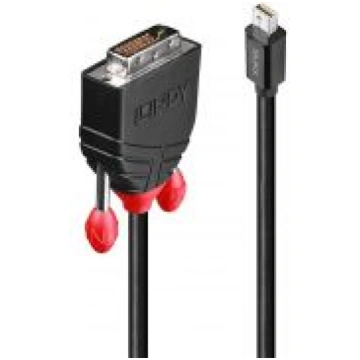 CABLE MINI DP TO DVI 3M/BLACK 41953 LINDY 41953 | 