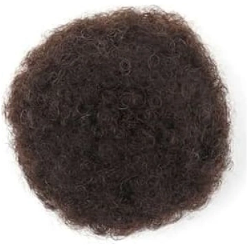 Sieviešu Afro Puff Kinky Curly Real Hair Ponytail