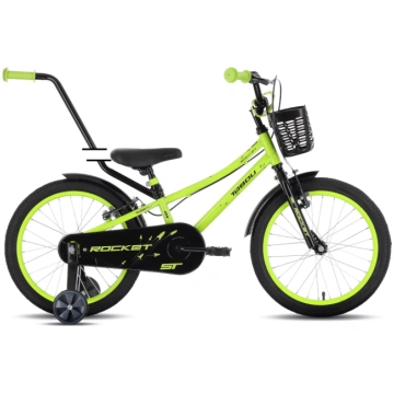 Bērnu velosipēds TABOU Rocket ST, 14"" zaļpelēks 1