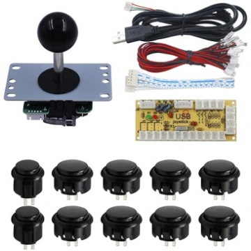 SJJX Zero Delay Arcade DIY Kit Parts USB Encoder t
