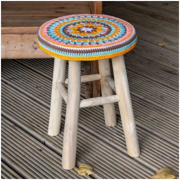 STOOL COVER - BASIC COTTON PLUS