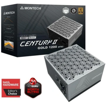 Montech Datora korpuss CENTURY II 1200, 1200W, 140
