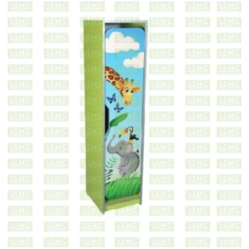 Vienvietīgs garderobes skapis Savanna 35546F