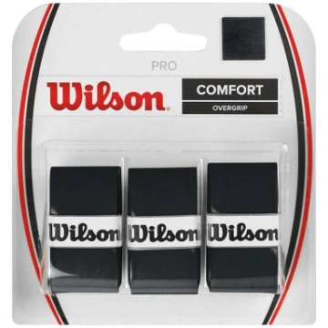 Wilson Pro Comfort Wrap Overgrip nūjas, melnas WRZ