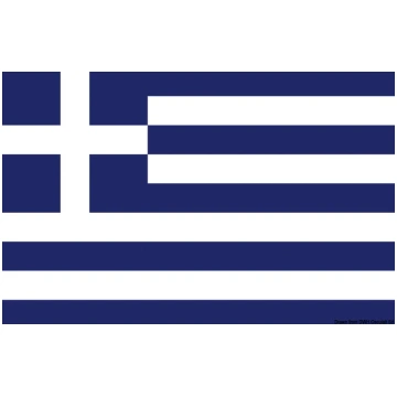 Flag Greece 30 x 45 cm (35.452.02) Osculati