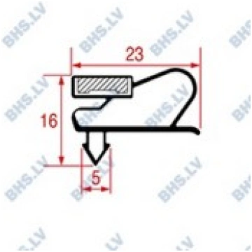 SNAP-IN GASKET L1011 LENGTH 2000 mm LF L3286097