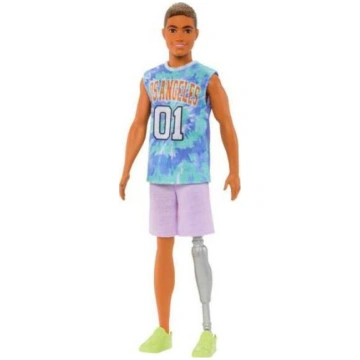 Lalka Barbie Mattel Ken Fashionistas 212 z protezą