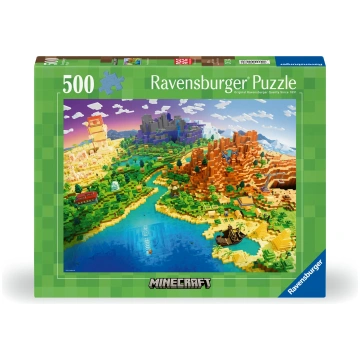 RAVENSBURGER puzle World of Minecraft, 500d., 1568