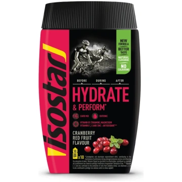 Isostar Pulveris Hydrate & Perform Cranberry Red f