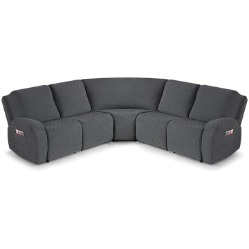 VANSOFY Extra Large Sectional Sofa Covers, 5 Piece