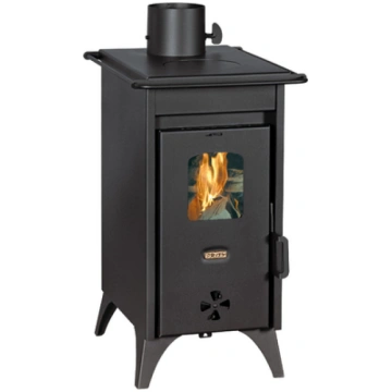 Kamīnkrāsns MINI D PRITY 6kW/38x47x67cm Ø130mm/mel