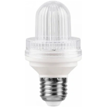 LED mirgojoša strobo spuldze E27, 1.2W, 6000K 01-1