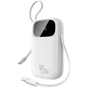 Powerbank 20000mAh 45W ar displeja kabeli USB-C iP
