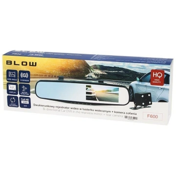 Spoguļa reģistrators Blow Blackbox DVR F600